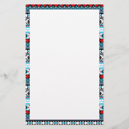 Niedliche Farbmuster Briefpapier (Vorderseite)