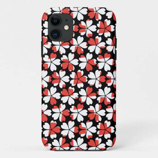 Niedliche Farbmuster für die Blume Case-Mate iPhone Hülle (Rückseite)