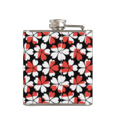 Niedliche Farbmuster für die Blume Flachmann (Rückseite)