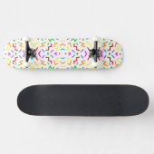Niedliche Farbmuster Skateboard (Horizontal)