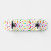 Niedliche Farbmuster Skateboard (Horizontal)