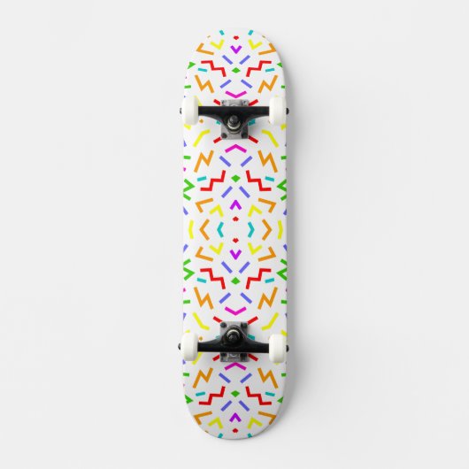 Niedliche Farbmuster Skateboard (Vorderseite)