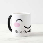 Niedliche Farbveränderung Wärmeempfindlich Morphin Verwandlungstasse (Vorderseite Links)