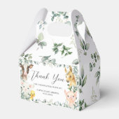 Niedliche Farm Animals Greenery Boy Barn Baby Dusc Geschenkschachtel (Rückseite)