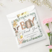 Niedliche Farm Animals Greenery Boy Barn Baby Dusc Geschenktütchen (Versiegelt)