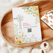 Niedliche Farm Barnyard Tiere Red Barn Baby Dusche Einladung