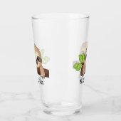 niedliche Faulenzer geben Glass den Namen Glas (Links)