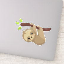 Niedliche Faultier, kleine Faultier, Baby Faultier