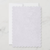 Niedliche Fauna Mama-Baby Themed Baby Dusche Einla Einladung (Rückseite)