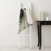 Niedliche Fawn farbige Mops Puppy Dog Face Foto "" Sherpadecke (Beispiel)