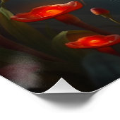 Niedliche Feathered Fairy Art Poster (Ecke)