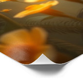 Niedliche Feathered Fairy Art Poster (Ecke)