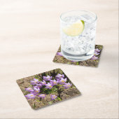 Niedliche Federhäkchen Rechteckiger Pappuntersetzer (Vor Ort)