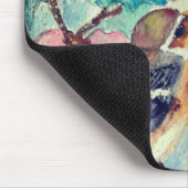 Niedliche Federmuse Pad Mousepad (Ecke)