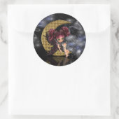 niedliche Fee der gotischen Aufkleber des Mondes (Tasche)