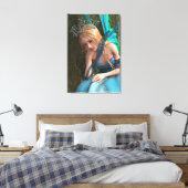 Niedliche Fee Leinwanddruck (Insitu (Schlafzimmer))