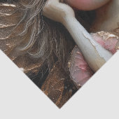 Niedliche Fee mit einer abnehmenden Höhenlage Seidenpapier (Ausschnitt)