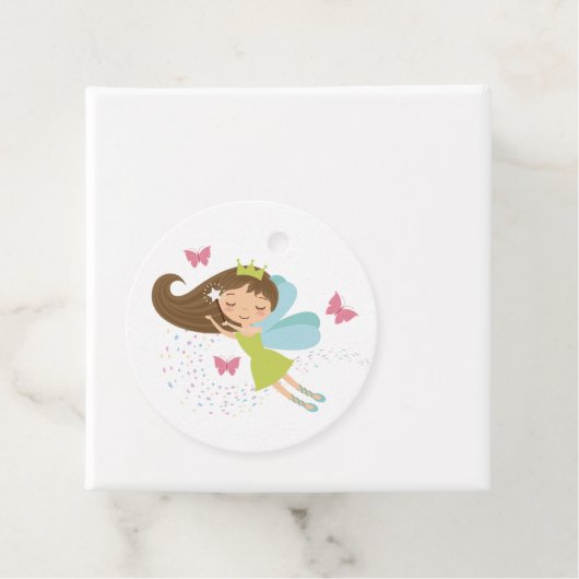Niedliche Fee Princess Girls Geburtstag Geschenkanhänger (Beispiel)