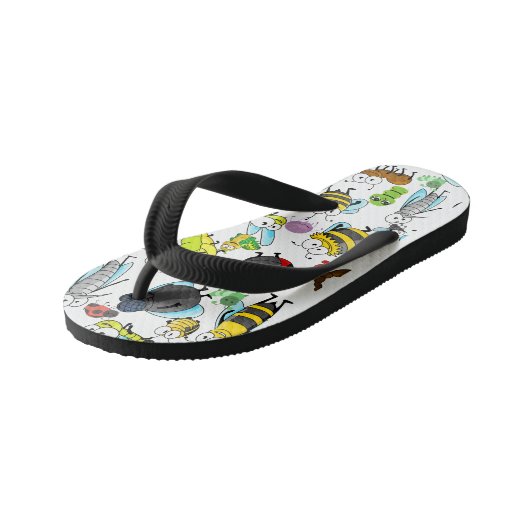 Niedliche Fehler Kinderbadesandalen (Schrägansicht)