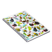 Niedliche Fehler Notizblock (Rechte Seite)