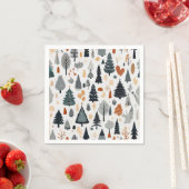 Niedliche Feiertage Frohe Weihnachtsfeier Serviette (Beispiel)