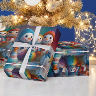 Niedliche Feiertage Geschenkpapier