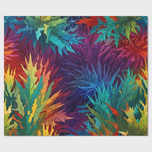 Niedliche Feiertage Geschenkpapier (Flach)