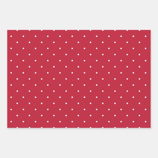 Niedliche Feiertage Geschenkpapier Set (Vorderseite 3)