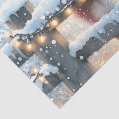 Niedliche Feiertage Seidenpapier (Detail)