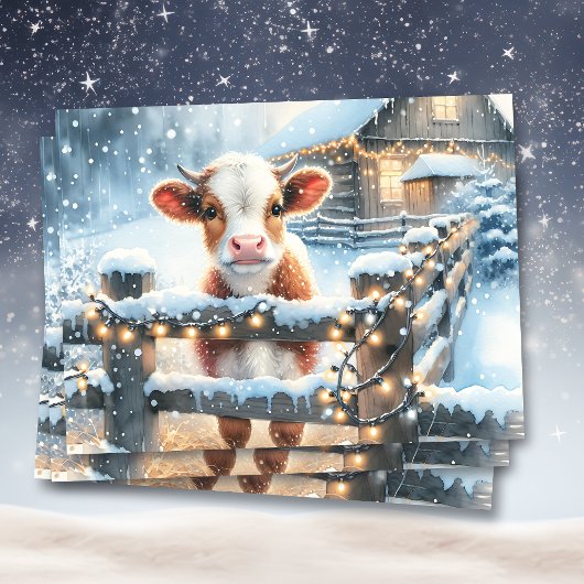 Niedliche Feiertage Seidenpapier