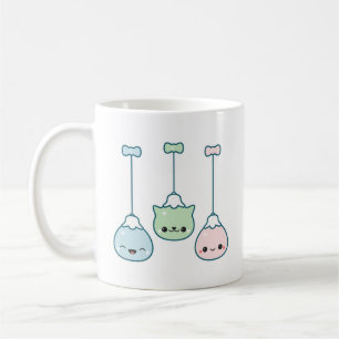 Niedliche Feiertags-Bälle Kaffeetasse