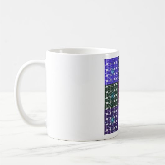 niedliche Felder Kaffeetasse (Links)