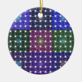 niedliche Felder Keramik Ornament (Vorne)