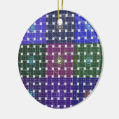 niedliche Felder Keramik Ornament (Links)