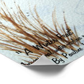 niedliche Feldmaus-Szene Poster (Ecke)