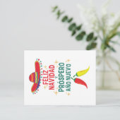 Niedliche Feliz navidad Postkarte (Stehend Vorderseite)