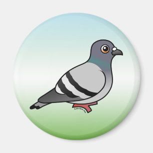 Niedliche Felsen-Taube Magnet