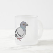 Niedliche Felsen-Taube Mattglastasse (VorderseiteRechts)