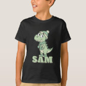 Niedliche Ferien T-Rex Kids T-Shirt (Vorderseite)