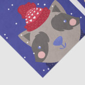 Niedliche Ferientiere Seidenpapier (Detail)