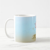 Niedliche Ferkel und Schmetterlings-Tasse Kaffeetasse (Links)