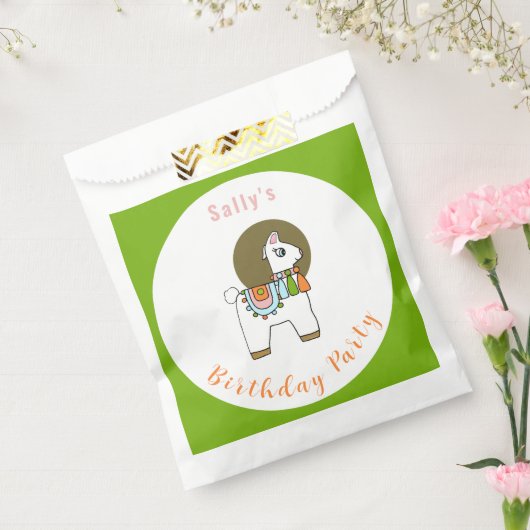 Niedliche festliche Pinata llama BIrthday Party Geschenktütchen (Versiegelt)