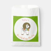 Niedliche festliche Pinata llama BIrthday Party Geschenktütchen (Vorderseite)