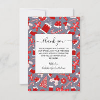 Niedliche festliche rote Illustrationen Weihnachts