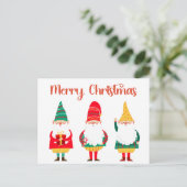 Niedliche Festspiele Frohe Weihnachten Postkarte (Stehend Vorderseite)