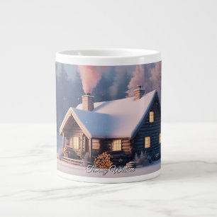 Niedliche Festtage Vintag Traditionelle Weihnachts Jumbo-Tasse