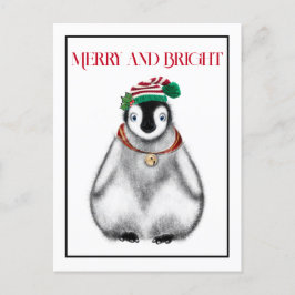 Niedliche Festtage Weihnachten Pinguin