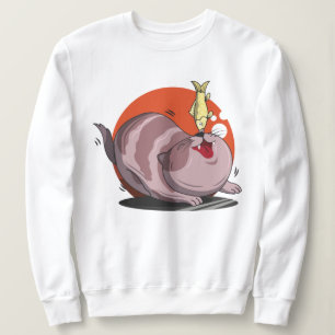 Niedliche Fettkatze Sweatshirt