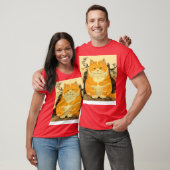 Niedliche Fettkatze T-Shirt (Unisex)
