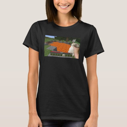 Niedliche FettRat Being Grabbed Meme T-Shirt (Vorderseite)